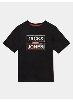 Jack&Jones Junior T-Shirt 12237032 Czarny Regular Fit ze sklepu MODIVO w kategorii T-shirty chłopięce - zdjęcie 170022461