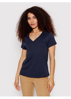 Lauren Ralph Lauren T-Shirt I811527 Granatowy Regular Fit ze sklepu MODIVO w kategorii Bluzki damskie - zdjęcie 170022782