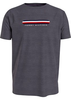 T-shirt męski Tommy Hilfiger ciemnoszary UM0UM02348 ze sklepu piubiu_pl w kategorii T-shirty męskie - zdjęcie 170029893
