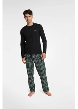 Piżama męska Usher Henderson czarna 40946 ze sklepu piubiu_pl w kategorii Piżamy męskie - zdjęcie 170030382