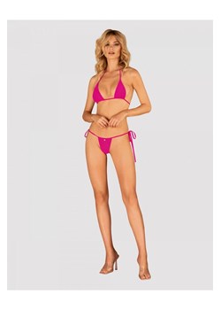 Seksowne bikini one size Obsessive Bella vista wild różowe ze sklepu piubiu_pl w kategorii Stroje kąpielowe - zdjęcie 170033610