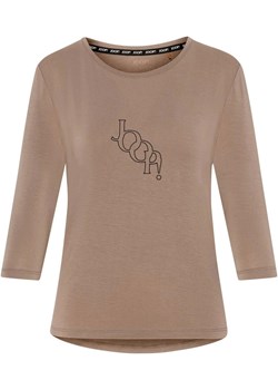 Koszulka damska z modalu Joop ciemnobeżowa 642150 ze sklepu piubiu_pl w kategorii Bluzki damskie - zdjęcie 170036013