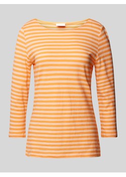 Bluzka z długim rękawem z wzorem w paski ze sklepu Peek&Cloppenburg  w kategorii Bluzki damskie - zdjęcie 170037951