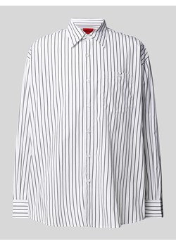 Koszula casualowa o kroju relaxed fit ze wzorem w paski model ‘Emaio’ ze sklepu Peek&Cloppenburg  w kategorii Koszule męskie - zdjęcie 170038674