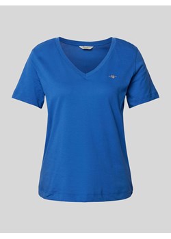 T-shirt z dekoltem w serek ze sklepu Peek&Cloppenburg  w kategorii Bluzki damskie - zdjęcie 170038693