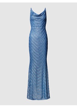 Sukienka wieczorowa z cekinowym obszyciem model ‘Paige’ ze sklepu Peek&Cloppenburg  w kategorii Sukienki - zdjęcie 170038743