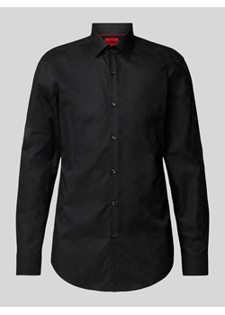 Koszula biznesowa o kroju slim fit z kołnierzykiem typu kent model ‘Kenno’ ze sklepu Peek&Cloppenburg  w kategorii Koszule męskie - zdjęcie 170038780