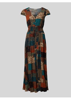 Długa sukienka z listwą guzikową na całej długości ze sklepu Peek&Cloppenburg  w kategorii Sukienki - zdjęcie 170038900