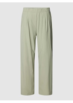 Spodnie materiałowe o luźnym kroju z elastycznym pasem model ‘Mirela’ ze sklepu Peek&Cloppenburg  w kategorii Spodnie damskie - zdjęcie 170038943