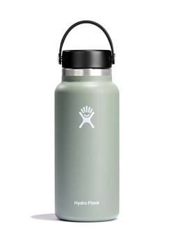 Hydro Flask butelka termiczna 32 Oz Wide Flex Cap Agave kolor zielony W32BTS374 ze sklepu PRM w kategorii Bidony i butelki - zdjęcie 170039110