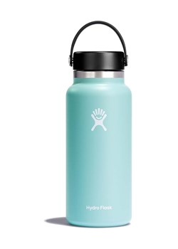 Hydro Flask butelka termiczna 32 Oz Wide Flex Cap Dew kolor turkusowy W32BTS441 ze sklepu PRM w kategorii Bidony i butelki - zdjęcie 170039112