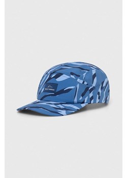 Helly Hansen czapka z daszkiem kolor niebieski wzorzysta 67489 ze sklepu PRM w kategorii Czapki z daszkiem męskie - zdjęcie 170039244