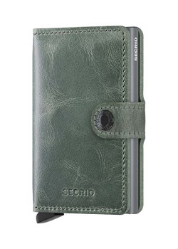 Secrid portfel skórzany Miniwallet Vintage Sage kolor zielony ze sklepu PRM w kategorii Portfele męskie - zdjęcie 170039551