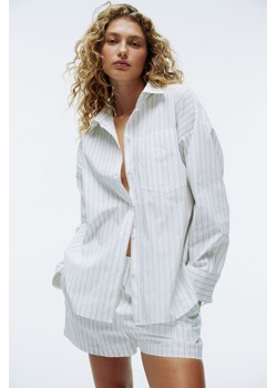 H & M - Bawełniana koszula - Biały ze sklepu H&M w kategorii Koszule damskie - zdjęcie 170039680