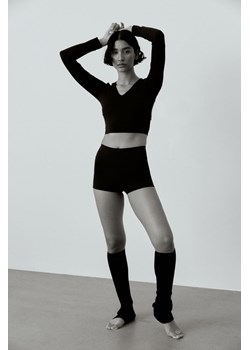 H & M - Sportowe szorty hotpants SoftMove - Czarny ze sklepu H&M w kategorii Szorty - zdjęcie 170040013