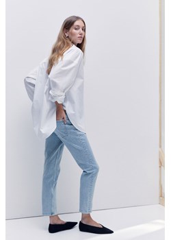 H & M - MAMA Slim Ankle Jeans - Niebieski ze sklepu H&M w kategorii Spodnie ciążowe - zdjęcie 170040043