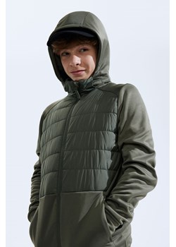 H & M - Watowana kurtka sportowa - Zielony ze sklepu H&M w kategorii Kurtki chłopięce - zdjęcie 170040160