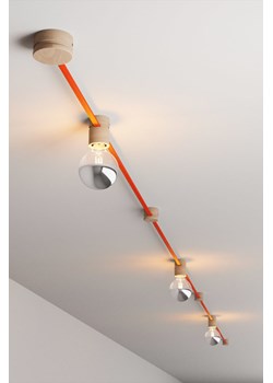 H & M - Personalizowana Lampa Z 3 Żarówkami - Pomarańczowy ze sklepu H&M w kategorii Lampy sufitowe - zdjęcie 170040251