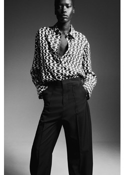 H & M - Bluzka z diagonalu - Czarny ze sklepu H&M w kategorii Bluzki damskie - zdjęcie 170040342