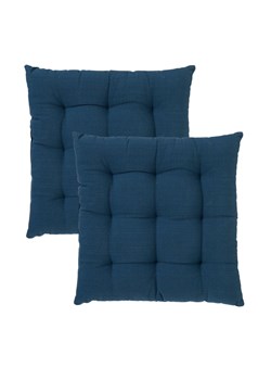 H & M - Nakładka Na Krzesło Louie 2-pak - Niebieski ze sklepu H&M w kategorii Tekstylia ogrodowe - zdjęcie 170040471