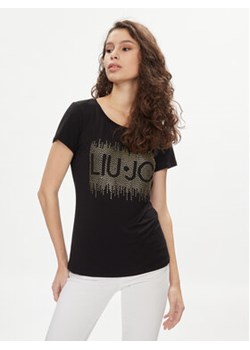 Liu Jo T-Shirt VA4154 JS360 Czarny Regular Fit ze sklepu MODIVO w kategorii Bluzki damskie - zdjęcie 170045051