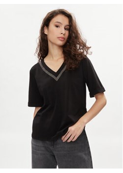 Liu Jo T-Shirt TA4101 JS003 Czarny Regular Fit ze sklepu MODIVO w kategorii Bluzki damskie - zdjęcie 170045060