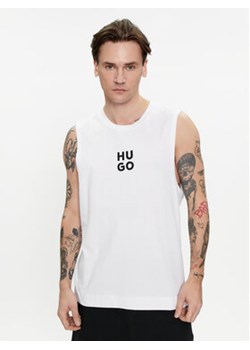 Hugo Tank top Beach 50510189 Biały Regular Fit ze sklepu MODIVO w kategorii T-shirty męskie - zdjęcie 170045172