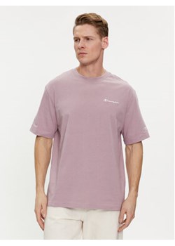 Champion T-Shirt 219787 Fioletowy Regular Fit ze sklepu MODIVO w kategorii T-shirty męskie - zdjęcie 170045182