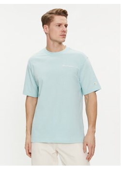 Champion T-Shirt 219787 Niebieski Regular Fit ze sklepu MODIVO w kategorii T-shirty męskie - zdjęcie 170045460