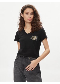 Liu Jo T-Shirt TA4203 JS003 Czarny Regular Fit ze sklepu MODIVO w kategorii Bluzki damskie - zdjęcie 170045494