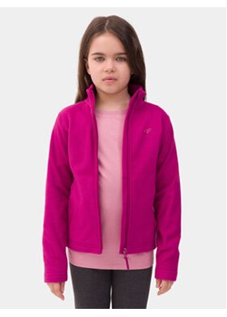 4F Polar 4FJWSS24TFLEF166 Różowy Regular Fit ze sklepu MODIVO w kategorii Bluzy dziewczęce - zdjęcie 170045551