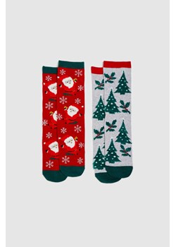 2 pack skarpet świątecznych w ozdobnym opakowaniu ze sklepu Moodo.pl w kategorii Skarpetki damskie - zdjęcie 170047822