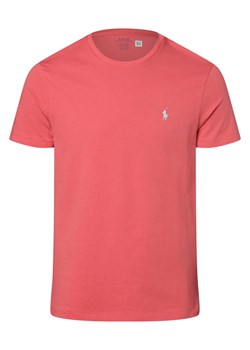 Polo Ralph Lauren T-shirt męski Mężczyźni Bawełna czerwony jednolity ze sklepu vangraaf w kategorii T-shirty męskie - zdjęcie 170049043