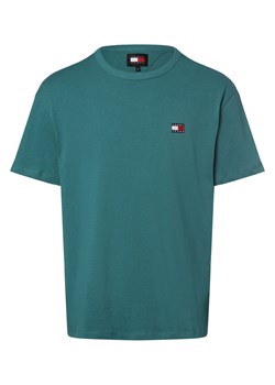 Tommy Jeans Koszulka męska Mężczyźni Bawełna petrol jednolity ze sklepu vangraaf w kategorii T-shirty męskie - zdjęcie 170049114