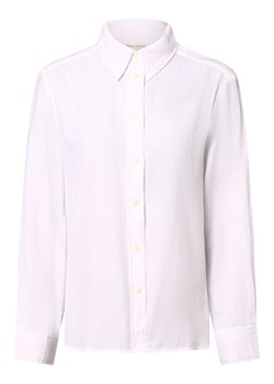 Marc O'Polo Bluzka damska Kobiety Bawełna biały jednolity ze sklepu vangraaf w kategorii Koszule damskie - zdjęcie 170049184