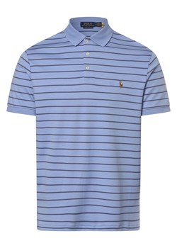 Polo Ralph Lauren Męska koszulka polo Mężczyźni Bawełna niebieski w paski ze sklepu vangraaf w kategorii T-shirty męskie - zdjęcie 170049220