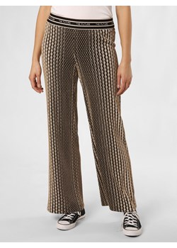 Cambio Spodnie - Allison Kobiety wiskoza czarny wypukły wzór tkaniny ze sklepu vangraaf w kategorii Spodnie damskie - zdjęcie 170049390