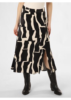 zero Spódnica damska Kobiety wiskoza czarny wzorzysty ze sklepu vangraaf w kategorii Spódnice - zdjęcie 170049433