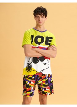 Sinsay - Piżama Snoopy - wielobarwny ze sklepu Sinsay w kategorii Piżamy męskie - zdjęcie 170053753