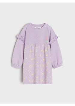 Sinsay - Sukienka dresowa - fioletowy ze sklepu Sinsay w kategorii Sukienki niemowlęce - zdjęcie 170053840
