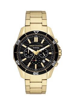 Armani Exchange zegarek męski kolor złoty ze sklepu ANSWEAR.com w kategorii Zegarki - zdjęcie 170054582
