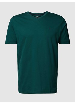 T-shirt z dekoltem w serek ze sklepu Peek&Cloppenburg  w kategorii T-shirty męskie - zdjęcie 170056601
