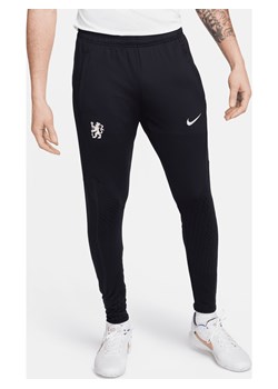 Męskie spodnie piłkarskie Nike Dri-FIT Chelsea F.C. Strike - Niebieski ze sklepu Nike poland w kategorii Spodnie męskie - zdjęcie 170057474