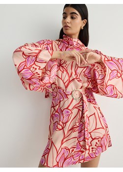 Reserved - Sukienka z wiskozy - wielobarwny ze sklepu Reserved w kategorii Sukienki - zdjęcie 170058501