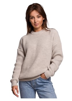 Be Wear Sweter w kolorze beżowym ze sklepu Limango Polska w kategorii Swetry damskie - zdjęcie 170061173