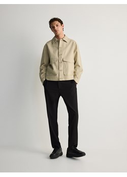 Reserved - Spodnie chino slim fit - czarny ze sklepu Reserved w kategorii Spodnie męskie - zdjęcie 170063843
