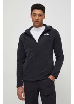 The North Face bluza sportowa Homesafe kolor czarny z kapturem gładka NF0A855JKX71 ze sklepu ANSWEAR.com w kategorii Bluzy męskie - zdjęcie 170064351