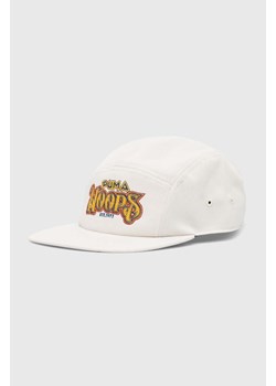 Puma czapka z daszkiem Basketball 5 kolor beżowy z aplikacją 252650 ze sklepu PRM w kategorii Czapki z daszkiem męskie - zdjęcie 170064870