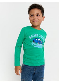 Sinsay - Koszulka z nadrukiem - zielony ze sklepu Sinsay w kategorii T-shirty chłopięce - zdjęcie 170068022