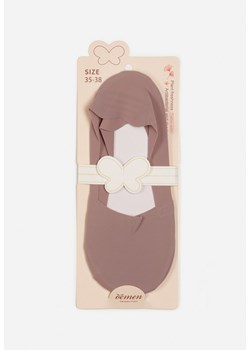 Ciemnoróżowe Skarpety Stopki z Bawełny Urianatia ze sklepu Renee odzież w kategorii Skarpetki damskie - zdjęcie 170068782